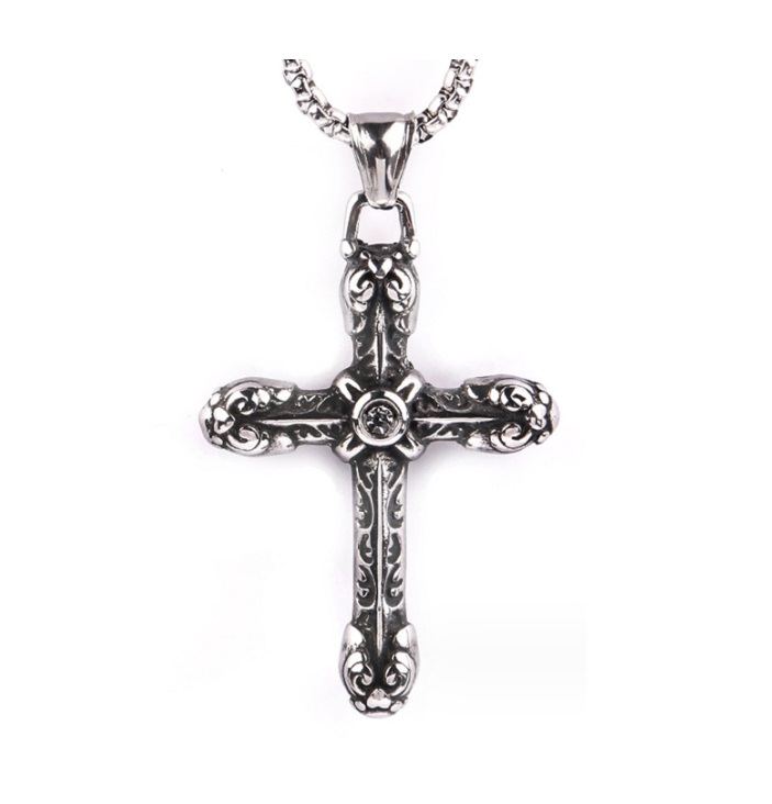 Antique Cross Necklace For Man  